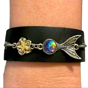 Hand crafted mermaid bracelet